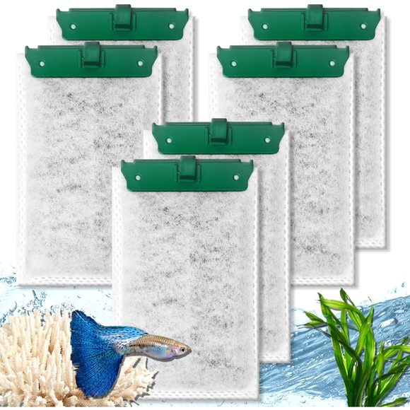 6 Pack Tetra Whisper Medium Bio-Bag Filter Cartridges Assembled 6 Per Pack 90GPH - Picture 2 of 11